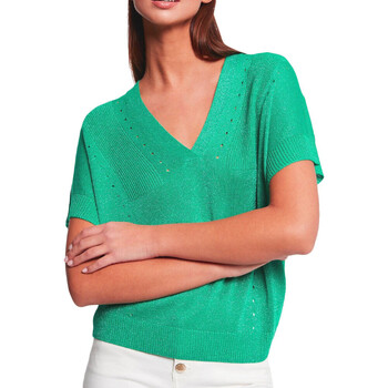 Textil Mulher T-shirts e Pólos Morgan  Verde