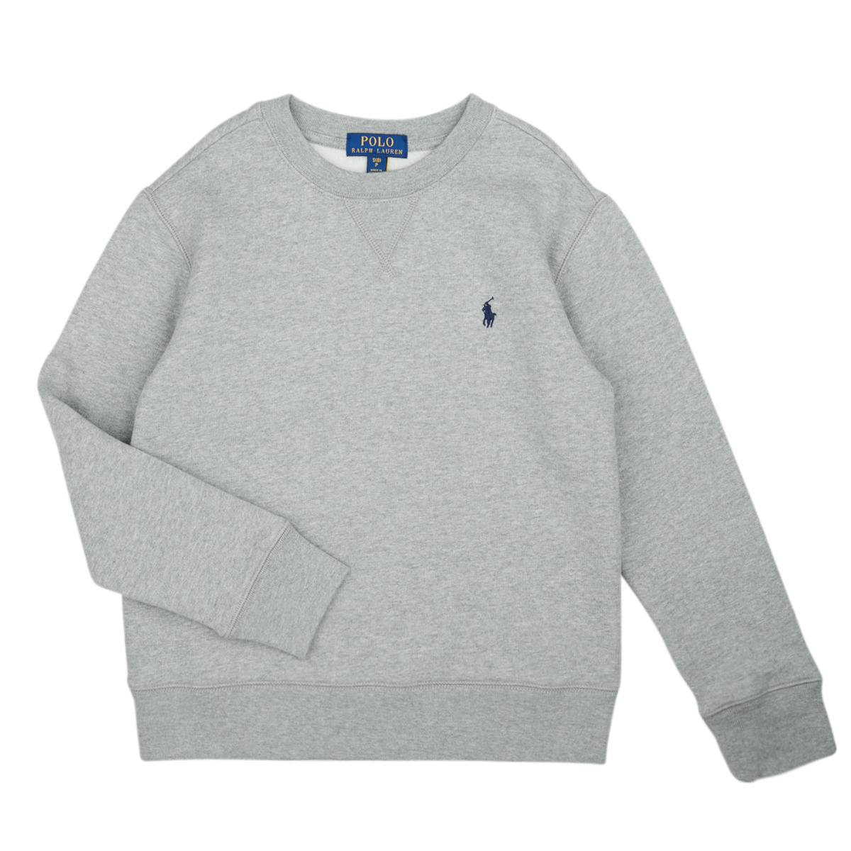 Textil Criança Sweats Polo Ralph Lauren LONG SLEEVE CREWNECK SWEATSHIRT Cinza