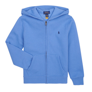 Textil Criança Sweats Polo Ralph Lauren LS FZ HOOD-TOPS-KNIT Azul / Azul