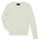 Textil Rapariga Casacos de malha Polo Sneakers Ralph Lauren MINI CABLE-TOPS-SWEATER Branco