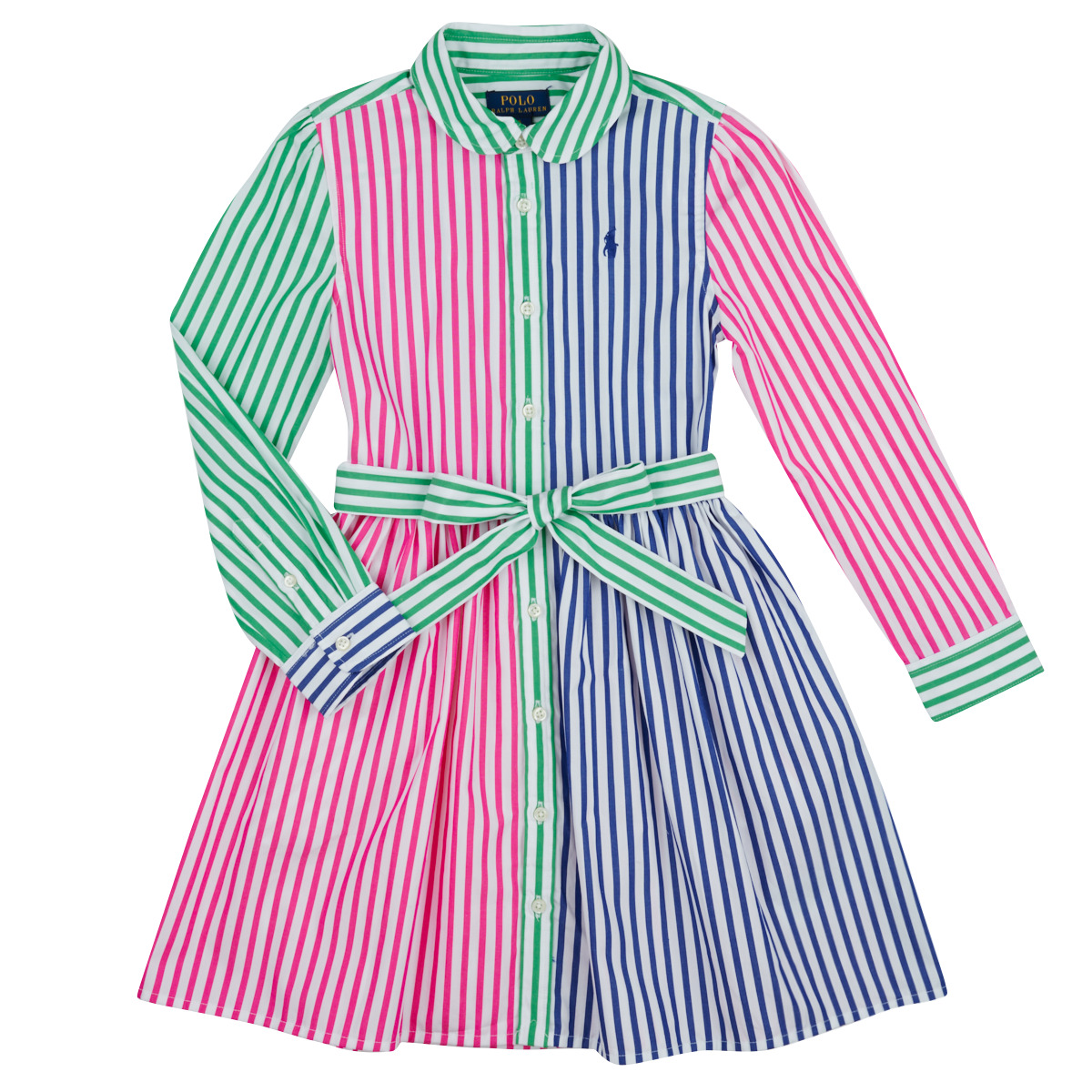 Textil Rapariga Polo Ralph Lauren faded cotton T-shirt JNMLTFNSDRSS-DRESSES-DAY DRESS Multicolor