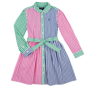 Textil Rapariga Vestidos curtos Ss Cn-knit Shirts JNMLTFNSDRSS-DRESSES-DAY DRESS Multicolor