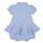 Textil Rapariga Vestidos curtos Polo Ralph Lauren SS PEPLUM BU-ONE PIECE-SHORTALL Azul / Céu