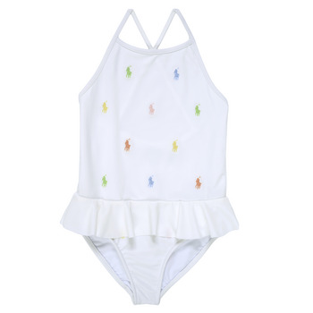 Textil Rapariga Fatos e shorts de banho Polo Regular Boutons ALLOVRPP1PCE-SWIMWEAR-1 PC SWIM Branco