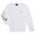 Textil Criança Peter Polo Chemises à carreaux LS CN-KNIT SHIRTS-SWEATSHIRT Branco