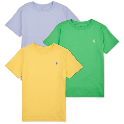 Textil Criança T-Shirt mangas curtas bally logo print short sleeved t shirt item 3PKCNSSTEE-SETS-GIFT BOX SET Multicolor