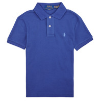 purple short-sleeve Polo Bianco shirt
