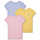 Textil Rapariga T-Shirt mangas curtas Polo Ralph Lauren TEE BUNDLE-SETS-GIFT BOX SET Multicolor