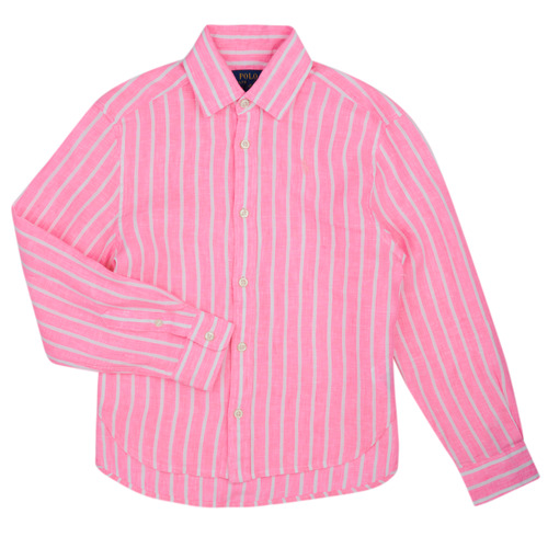 Textil Rapariga camisas Polo Ralph Lauren LISMORESHIRT-SHIRTS-BUTTON FRONT SHIRT Multicolor