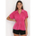 Textil Mulher camisas La Modeuse 63239_P143758 Rosa