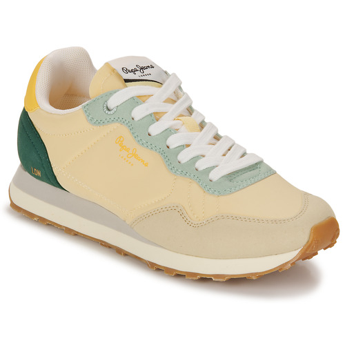 Sapatos Mulher Sapatilhas Pepe yessika jeans NATCH BASIC W Amarelo / Verde