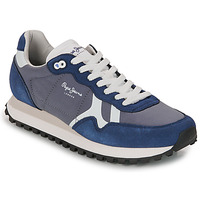 Sapatos Homem Sapatilhas Pepe Tennis jeans BRIT-ON PRINT M Azul