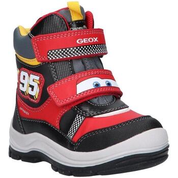 Sapatos Rapaz Botas baixas Geox B163VB 05411 B FLANFIL Vermelho