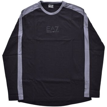 Textil Homem T-Shirt mangas curtas Emporio Armani EA7 6RPT16 PJ02Z Preto