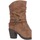 Sapatos Mulher Botas de equitação Chika 10 KURAZO 34 Castanho