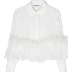 Textil Rapariga camisas Patrizia Pepe 7C0228-A314 Branco