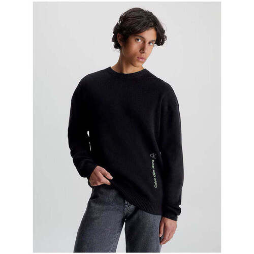 Textil Homem Sweats Calvin Klein Jeans J30J323977-BEH-2-1 Preto