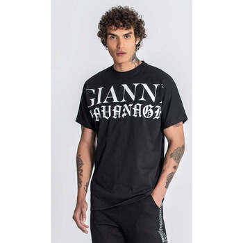 Textil Homem T-shirts e Pólos Gianni Kavanagh Black Sakura Tee Black