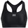 Textil Mulher T-Shirt mangas curtas Under Armour Armour Ua Hg Armour Mid Padless Preto