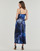 Textil Mulher Сині кеди в квіточку guess original 40р AKLINA DRESS Multicolor