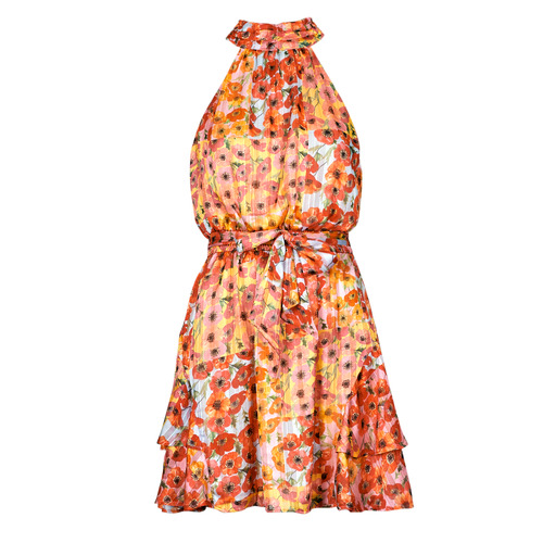 Textil Mulher Vestidos curtos Guess ROMANA FLARE Multicolor