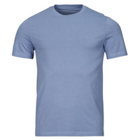 Textil contrast T-Shirt mangas curtas Guess AIDY CN SS Azul