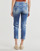 Textil Mulher Calças Jeans Turn Up Cuff Ripped Mom Jean BAMBINO 400/17 Azul