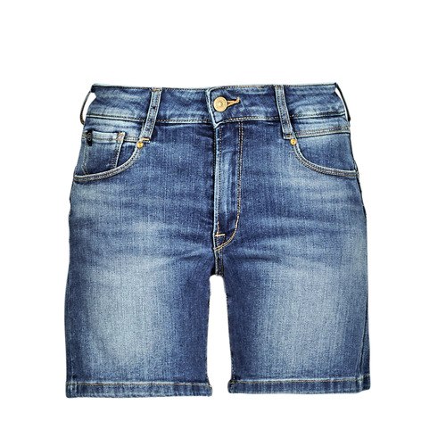 Textil Mulher Shorts / Bermudas Calças de ganga mom KATIE Azul