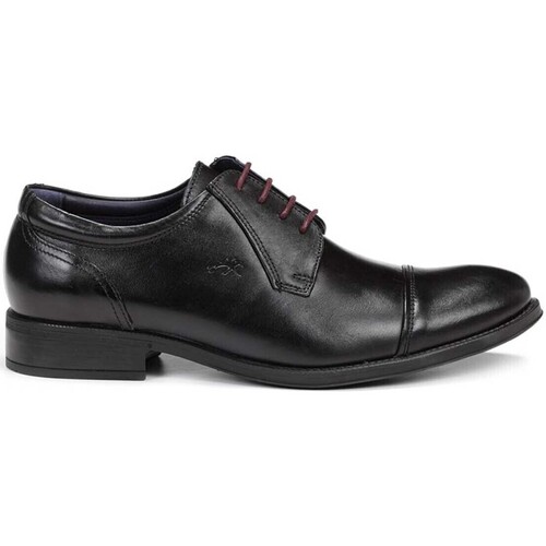Sapatos Homem Calçado de segurança Fluchos ZAPATO CORDONES DE PIEL  8412 MEMORY NEGRO Preto