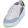 Sapatos Homem Sapatilhas Caval LOW SLASH 50 SHADES OF BLUE Branco / Azul