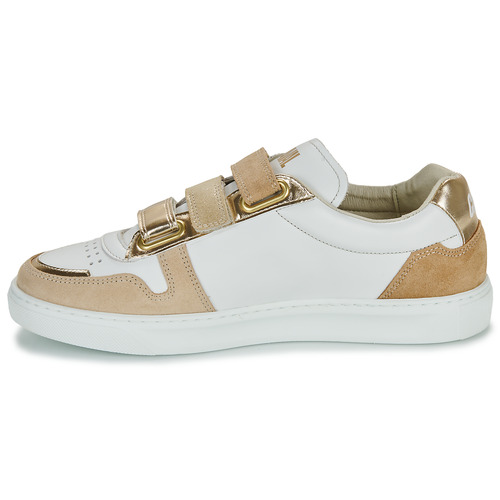 Caval VELCROS Branco / Ouro