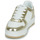 Sapatos Mulher Sapatilhas Le Temps des Cerises MARLY Branco / Ouro