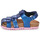 Sapatos Rapariga Sandálias Geox B SANDAL CHALKI GIRL Azul / Rosa
