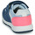 Sapatos Rapariga Sapatilhas Geox B ALBEN GIRL Azul / Rosa