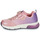 Sapatos Rapariga Sapatilhas Geox J SPACECLUB GIRL Rosa / Violeta