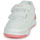 Sapatos Rapariga Sapatilhas Geox J WASHIBA GIRL Branco / Rosa