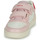 Sapatos Rapariga Sapatilhas Geox J WASHIBA GIRL Rosa / Branco