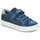 Sapatos Rapariga Sapatilhas Geox JR CIAK GIRL Azul / Prata