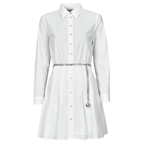 Textil Mulher Vestidos curtos A palavra-passe de confirmação deve ser idêntica à sua palavra-passe COTTON MINI DRESS Branco