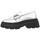 Sapatos Mulher Mocassins Krack INTREPID Prata