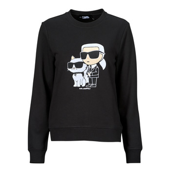 Textil Mulher Sweats Karl Lagerfeld ikonik 2.0 sweatshirt Preto