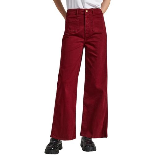 Textil Mulher Calças Pepe jeans  Vermelho