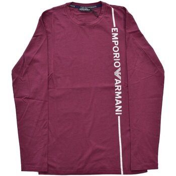 Textil Homem T-shirt mangas compridas Emporio Armani 111023 3F523 Vermelho