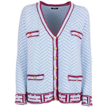 Textil Mulher Casacos de malha Fracomina FS23WT8004K521J1-R81-3-1 Azul