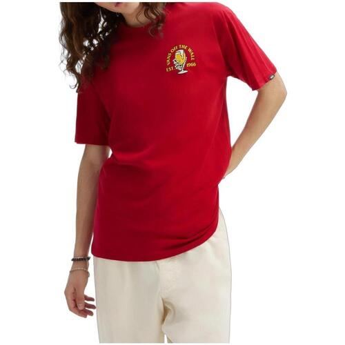 Textil Homem T-Shirt mangas curtas Vans  Vermelho