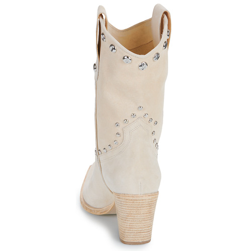 Fru.it 8570-944-CUOIO-GREZZO-VELOUR-AVORIO Bege