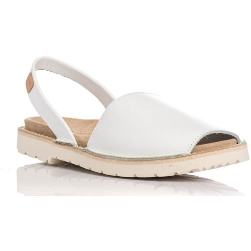 Sapatos Homem Sandálias Castell 1059 Branco