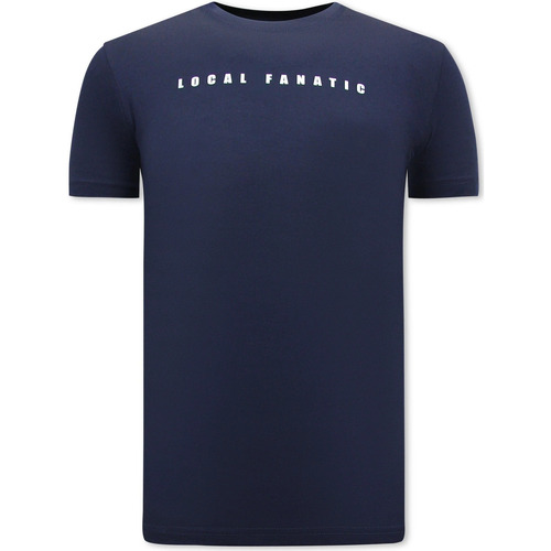 Textil Homem T-Shirt mangas curtas Local Fanatic 146180524 Azul