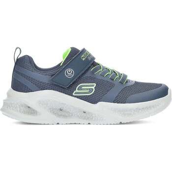 Sapatos Rapaz Sapatilhas Skechers 401675 TÊNIS LUZES DE METEORO Azul
