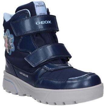 Sapatos Rapariga Botas Geox J048AA 0FUNF J SVEGGEN GIRL B ABX Azul